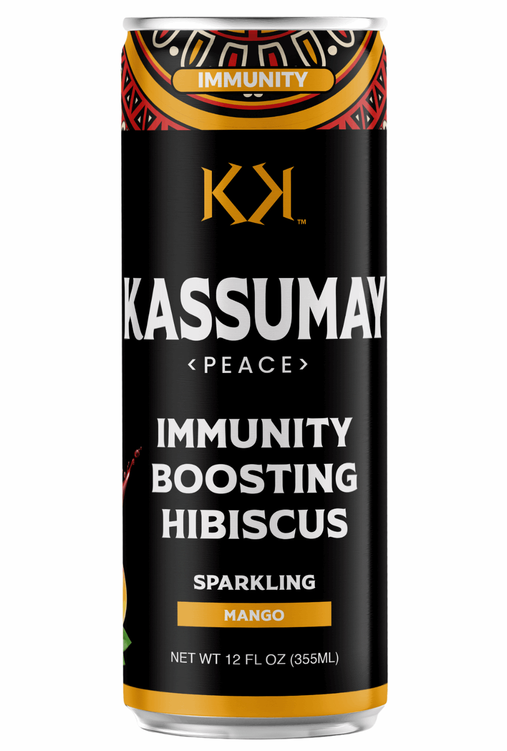 IMMUNITY BOOSTING HIBISCUS & MANGO SPARKLING - 12-Pack