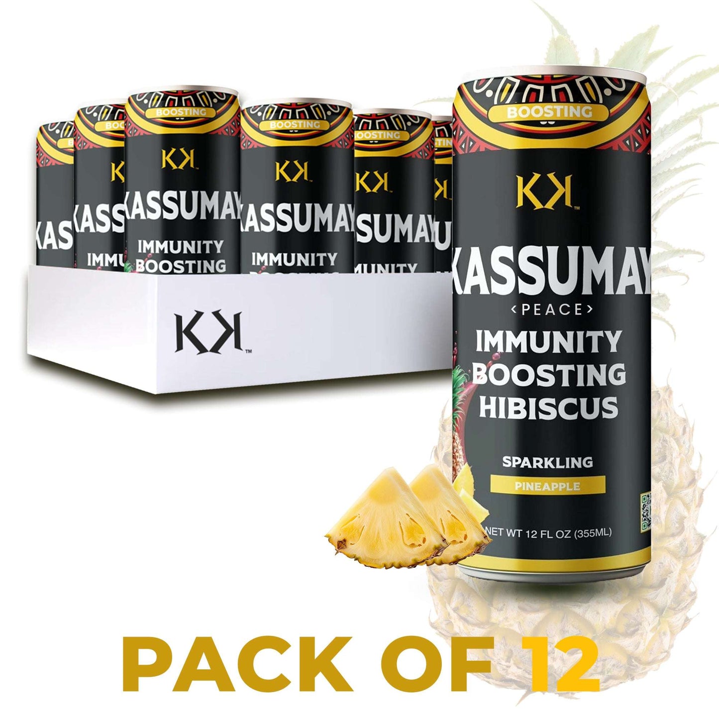 IMMUNITY BOOSTING HIBISCUS & PINEAPPLE - 12-Pack