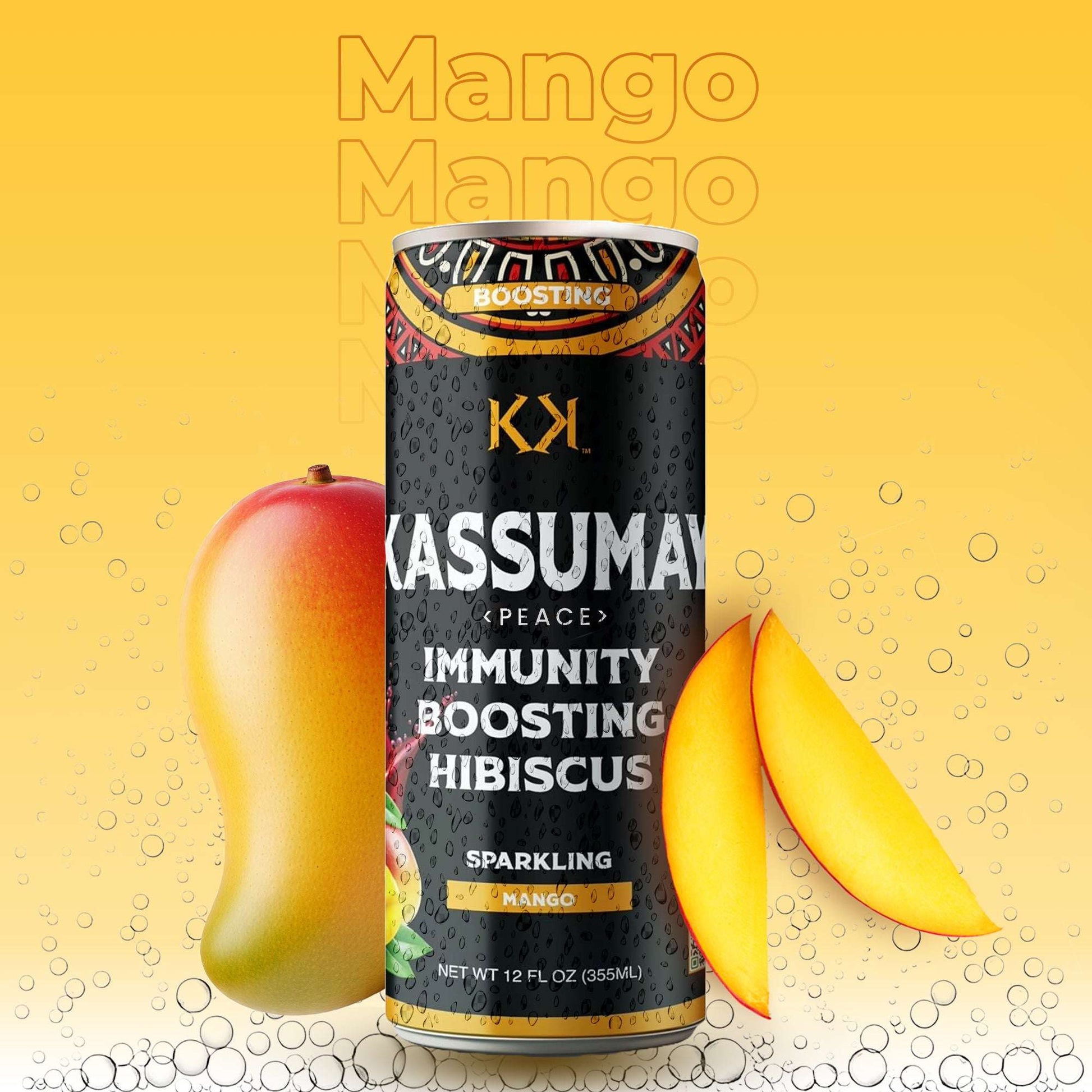 IMMUNITY BOOSTING HIBISCUS & MANGO SPARKLING - 12-Pack