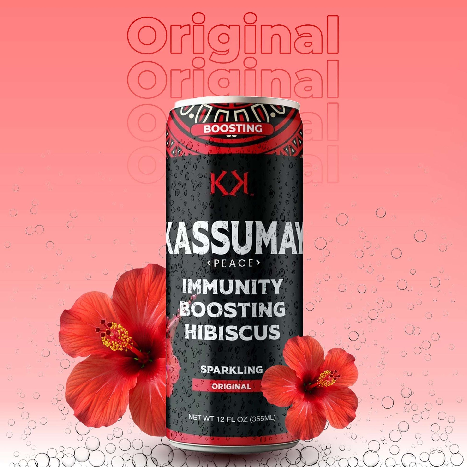 IMMUNITY BOOSTING HIBISCUS SPARKLING - 12-Pack