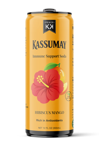 Save 20% Hibiscus Mango – Immune Support Soda, 24-Cases