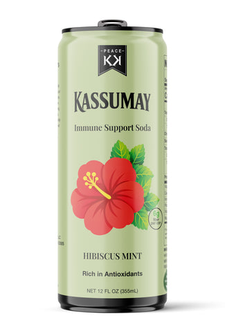 Save 20% Hibiscus Mint – Immune Support Soda, 24-Cases