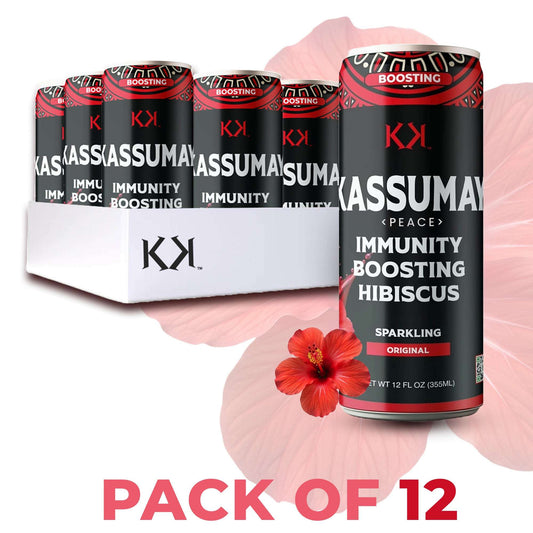 IMMUNITY BOOSTING HIBISCUS SPARKLING - 12-Pack