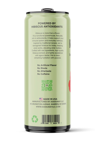 Save 10% Hibiscus Mint – Immune Support Soda, 12 Cases