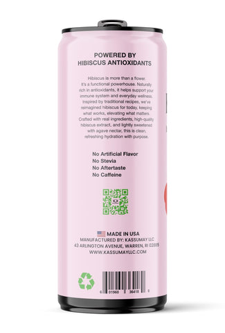 Save 10% Original Hibiscus Juice – Immune Support Juice (Non-Carbonated), 12 Cases